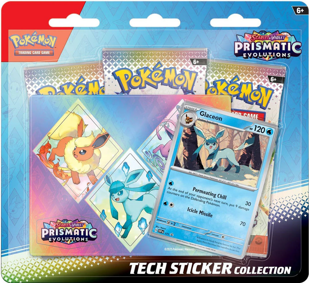 Pokémon TCG: Scarlet & Violet—Prismatic Evolutions Tech Sticker Collection